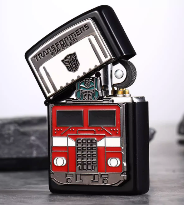 トランスフォーマー2003年記念Zippo(コンボイ柄)　シリアルNo.31 トランスフォーマー2003年記念Zippo(コンボイ柄)シリアルNo.31