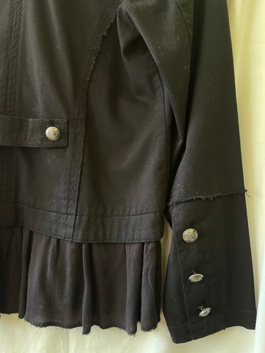 JOLT, WOMEN'S BLACK MILITARY STYLE STEAMPUNK JACKET, M, NWOT - Picture 7 of 13