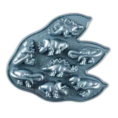 Nordic Ware Dinosaurier Cakelet Dose, Aluminium