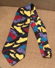 Men's The Beatles Yellow Submarine Neck Tie 100 Silk