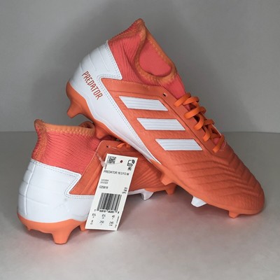 predator 19.3 firm ground cleats white