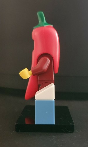 Lego Minifigure - Chili Costume Fan - Series 22 - Genuine - AS NEW - Picture 3 of 9