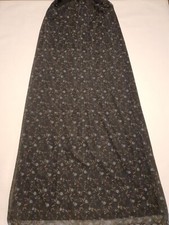 Women's 2XS Urban Outfitters Black Floral Maxi Skirt