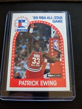 Patrick Ewing New York Knicks 1989 Hoops All-Star Basketball Retro Vintage