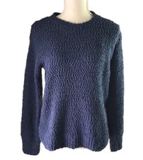 Style  Co Soft and Cozy Long Sleeve Sweater Color Indigo. MP