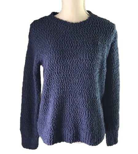 Style & Co Soft and Cozy Long Sleeve Sweater Color Indigo. MP - Picture 1 of 2
