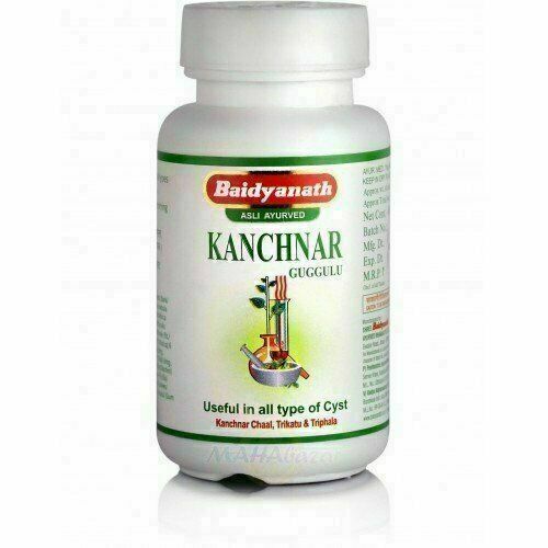 Baidyanath Kanchnar Guggulu | Kanchanar Guggul | Herbal Remedy 80 Tablets - Picture 11 of 12