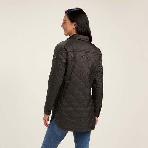 Ariat Women's Belmont Shirt Jacket in Earth - sizes XS to XL - Picture 2 of 5