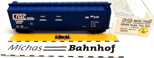 Micro Trains Line 36050 50’ Box Car Double Doors LNAC 5018 N 1:160 ¥W å | Zustand: Gebraucht
