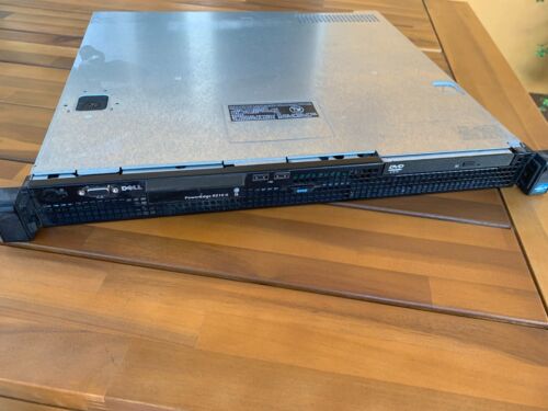 Dell PowerEdge R210 II Server Intel Core i3, 4Gb, DVD - SSD hard drive 128 Giga - Picture 2 of 7