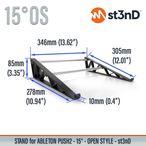 STAND for ABLETON PUSH 2 - 15° - Open Style - Picture 12 of 13