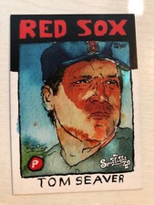 2022 Topps X Andy Friedman Spotlight 70 /70 Parallel Tom Seaver Red Sox 1986 44