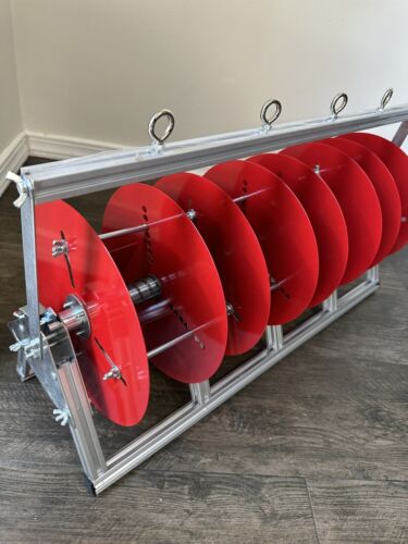 Pay-off Line Handy Gadget Electric Wire Pay-off Rack Fly Reel Pay-off Plate - Picture 8 of 9