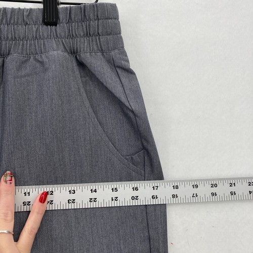 FIGS Technical Collection High Waisted Zamora Scrub Joggers Women's XS Tall Gray - Picture 9 of 15