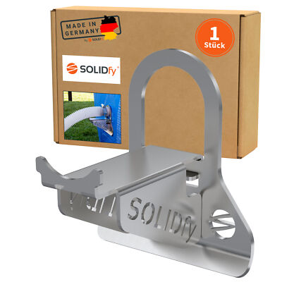 26mm - 38mm Pool Schlauchhalter Knickschutz aus Edelstahl für Intex und Bestway