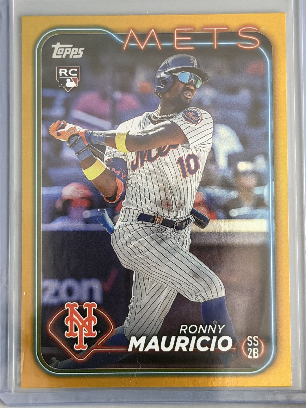 2024 Topps Series 1 - Ronny Mauricio #224 Gold Foil (RC)