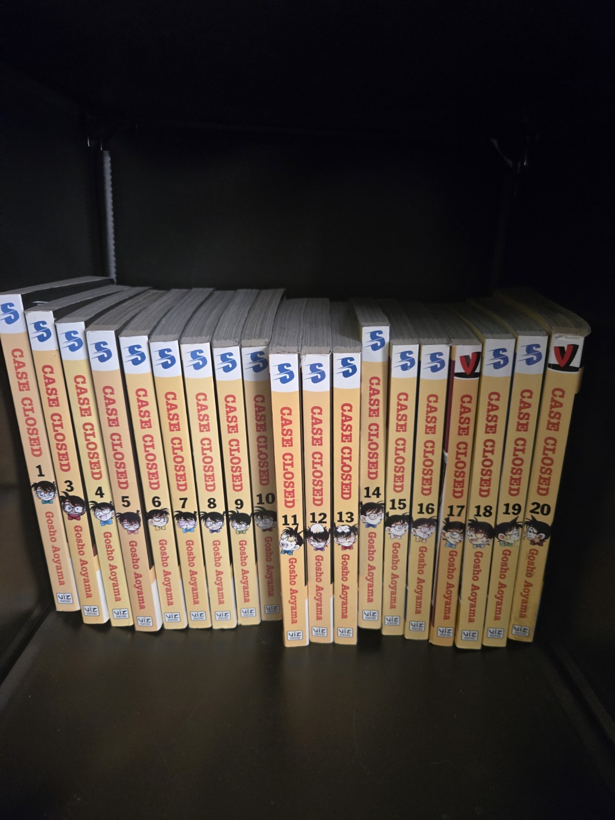 Detective Conan/Estuche Cerrado Manga Inglés Lote Volúmenes 1-20 Falta #2