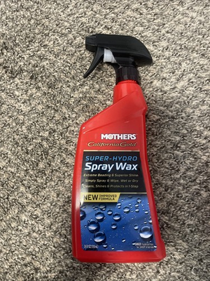 #ad Mothers 05724 California Gold Spray Wax 24 oz $13.99