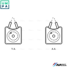 OIL COOLER ENGINE OIL VN3106 FOR SKODA OCTAVIA/Combi/Van SUPERB FABIA/Praktik