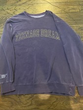 Olivia Rodrigo XL Unisex Sweatshirt Crewneck Teenage Dream Tour Purple Pullover