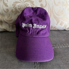 Palm Angels Purple Adjustable Men's Baseball Cap Classic Casual Hat
