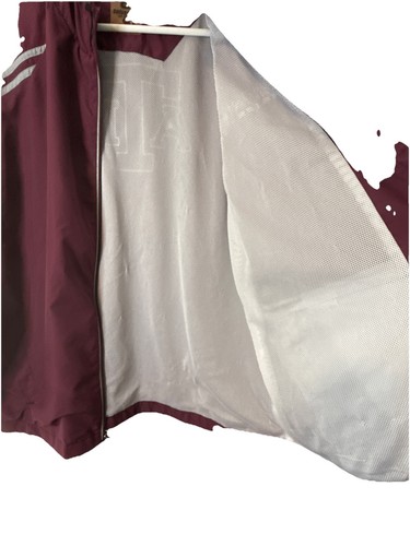 Colosseum Athletics Texas A&M Aggies Jacket Mens Maroon Full Zip - Picture 6 of 11