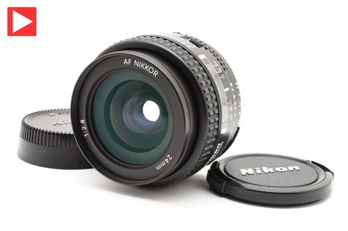 Near Mint Nikon AF NIKKOR 24mm f/2.8 Ultraweitwinkel Objektiv mit F&R Kappe aus Japan
