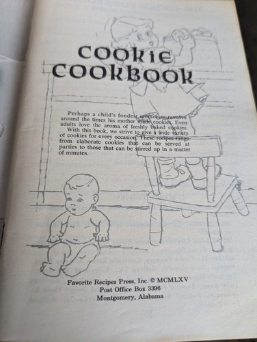 Livre de cuisine biscuits vintage 1965 ~ plus de 500 recettes de cuisine MCM années 60 illustrées - Photo 3/7