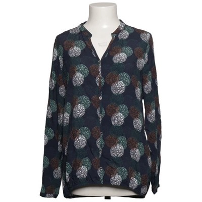 Sa.Hara Blue, Bluse, Größe: 38, Blau/Mehrfarbig, Viskose, Damen #e8i