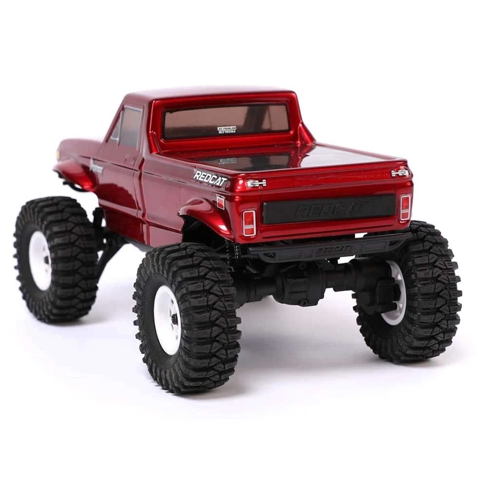 Redcat Ascent-18 1/18 Scale Brushed Metal Gears Electric Rock Crawler Red - Image 4 of 4