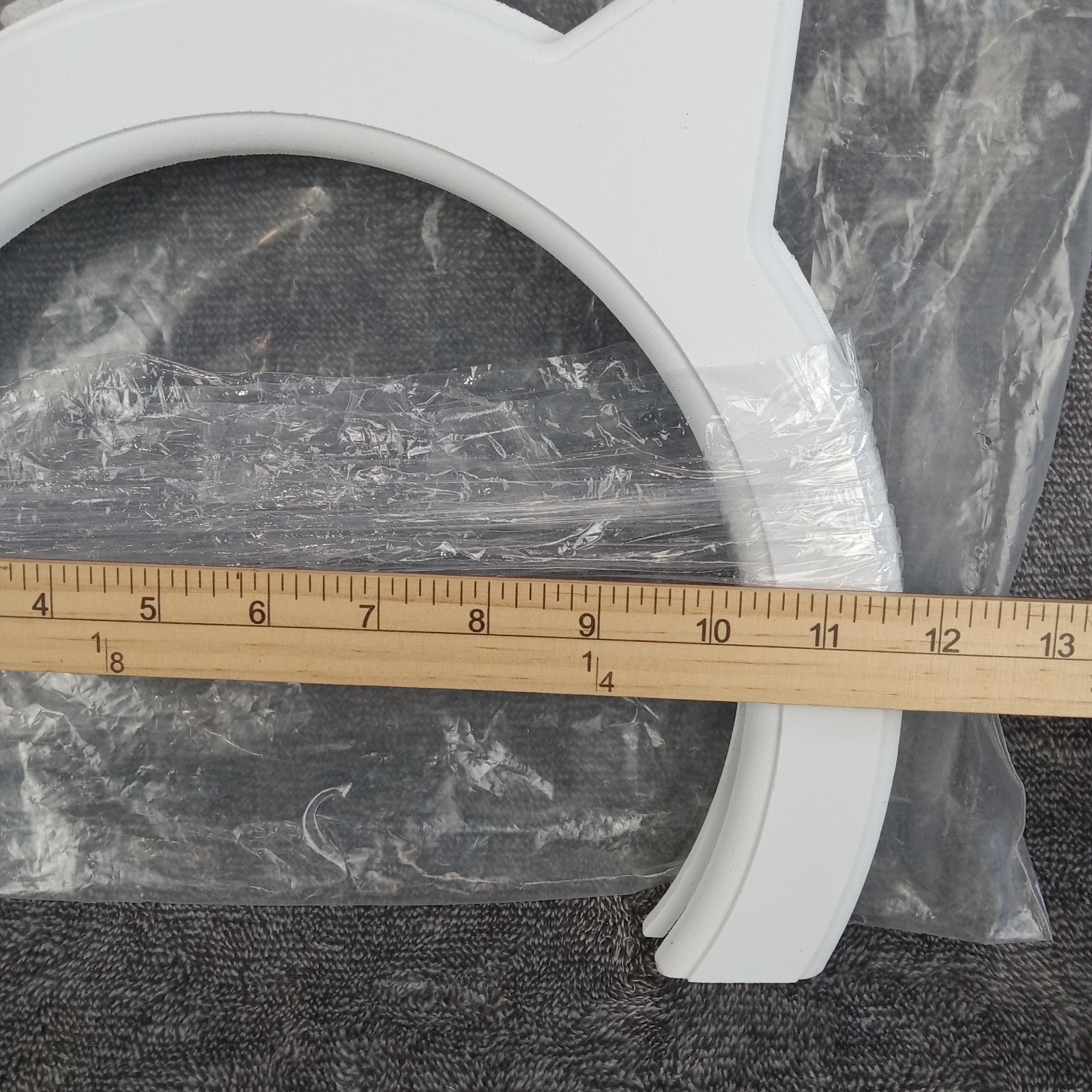 The Kitty Pass XL Large Cat Door for Hidden Litter Box Access White New Open Box