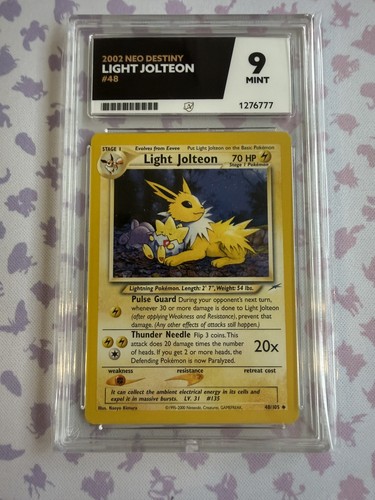 Light Jolteon (Unlimited) graded ACE 9 for sale on eBay
