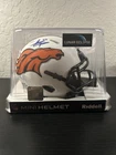 Steve Atwater Denver Broncos Autographed Lunar Eclipse Mini Helmet Riddell HOF