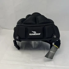 Guardian Cap - Soft-Shell Helmet Cover for Football and Lacrosse, Black NWT