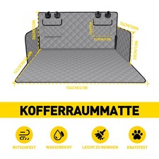 für VOLVO V90 II Kofferraumschutz Hund Hundedecke Kofferraumwanne Laderaumwanne