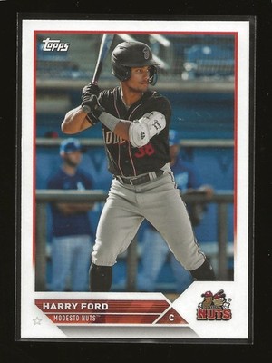 2023 Topps Pro Debut Harry Ford Base Card Modesto Nuts (#PD-131)