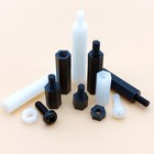 50X M2M2.5M3M4 Nylon Plastic Hex Hexagon Standoff Pillar Spacer Column Screw Nut
