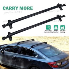 Top Roof Rack Cross Bars Luggage Cargo Carrier W Lock For Honda Cr-v 2007-2011