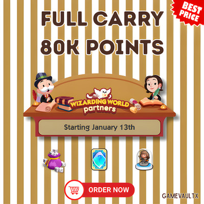 WIZARDING WORLD PARTNERS EVENT - MONO_POLY_GO - 24 HOURS FINISH 