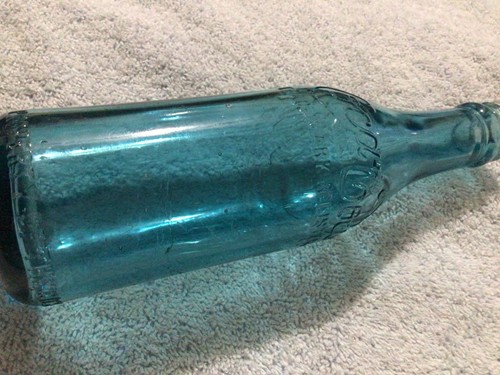 1915 COCA COLA KANADA GERADE SEITIGE KANADISCHE FLASCHE blaue Farbe - lesen - Bild 6 von 19