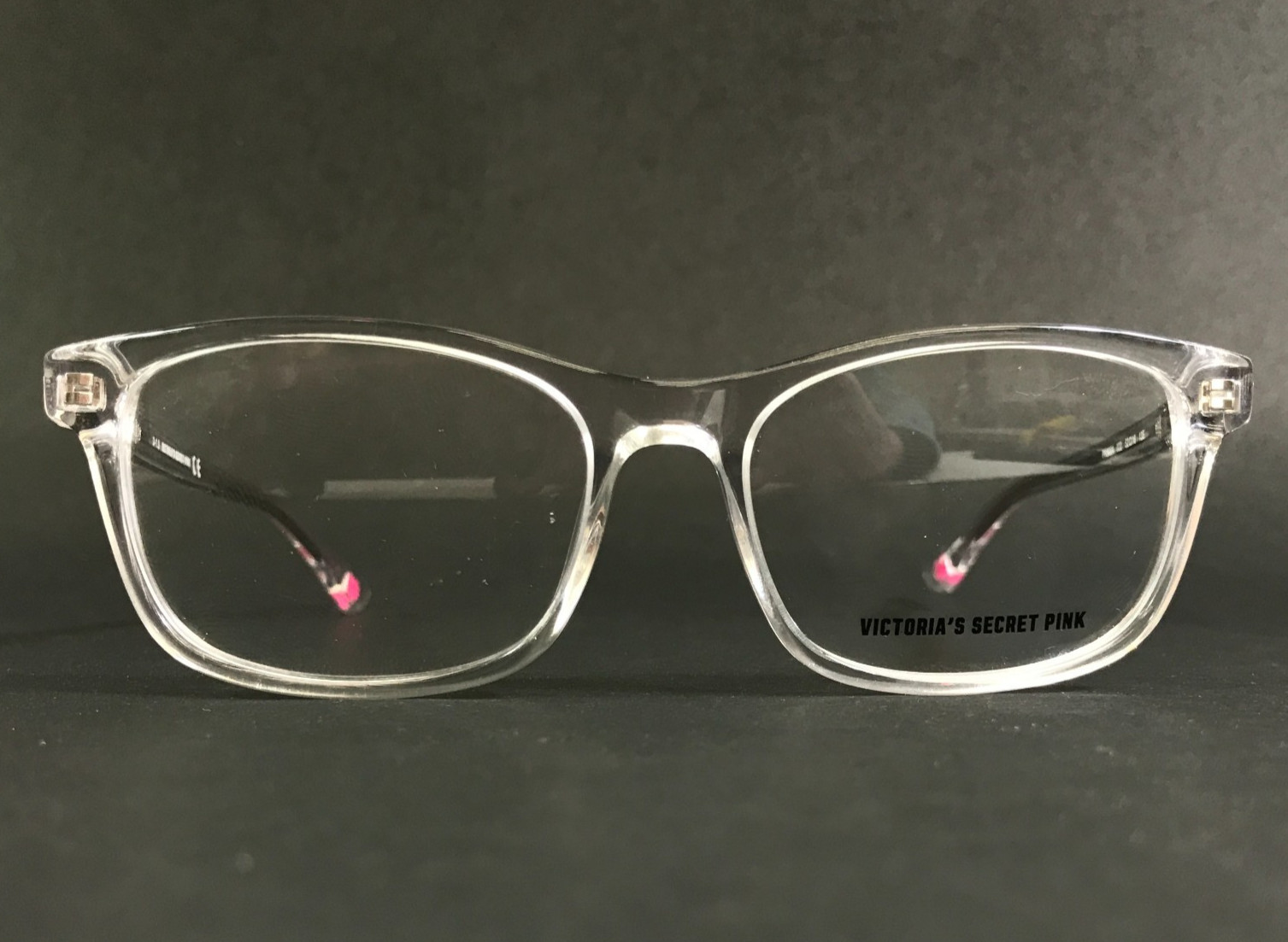 Victorias Secret Pink Eyeglasses Frames PK5034 022 Clear Rectangle 52-16-135 10990₽