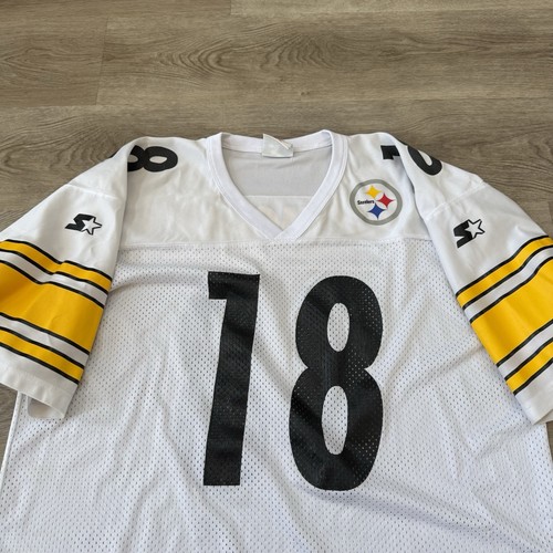 Maglia Vintage RARA Anni 90 Starter Pittsburgh Steeler Mike Tomczak 18 Ohio State XL - Foto 6 di 8