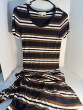 Michael Kors Women's Striped Dress Size Small