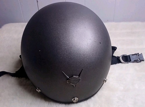 AGV Harley Davidson Victory Motorcycle Half Helmet 1998 Metallic Gray Size XL - Bild 1 von 9