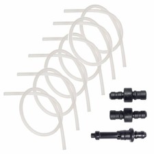 6x Milchschläuche für Jura-Milchaufschäumdüsen + 3x Anschlussnippel