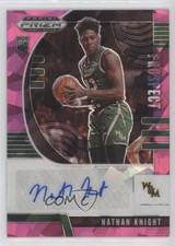 2020-21 Panini Prizm Draft Picks Prospect Pink Ice Nathan Knight #PA-NK Auto oi5