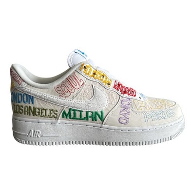 Nike Air Force 1 World Tour UK 8,5 UK Nike AF1 Special Edition White