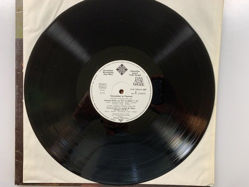 CONCENTUS IN CONCERT Nikolaus Harnoncourt LP PROMO Holland Festival 1974 M-/EX  - Foto 5 di 9