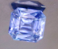 1.29cts ceylon natural blue sapphire cushion shape VVS quality precious gemstone