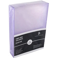 Comic Book Toploaders for Silver Age, Current/Modern (10-Count) Premium Plast